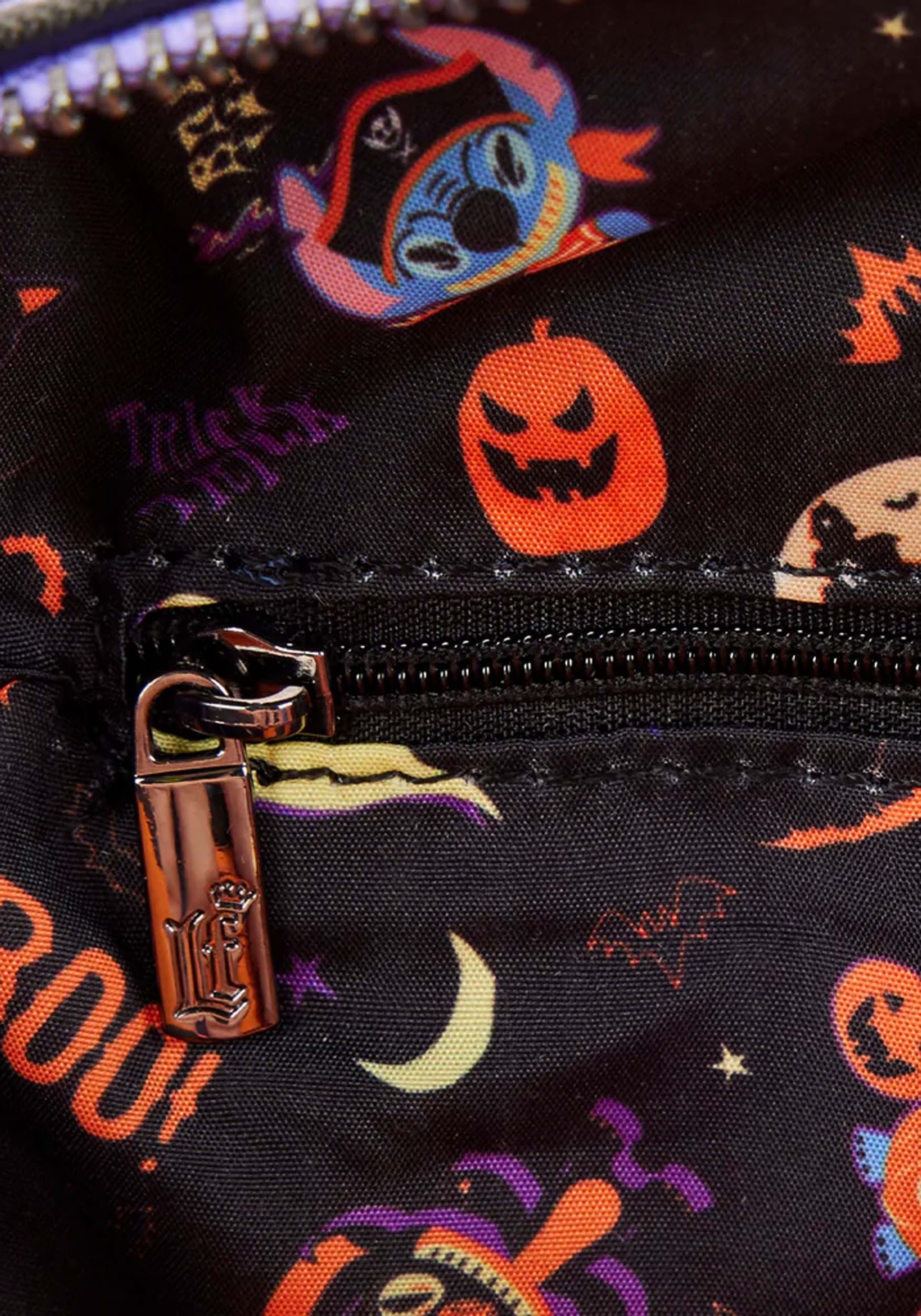 Loungefly Disney Lilo And Stitch Striped Halloween Bag