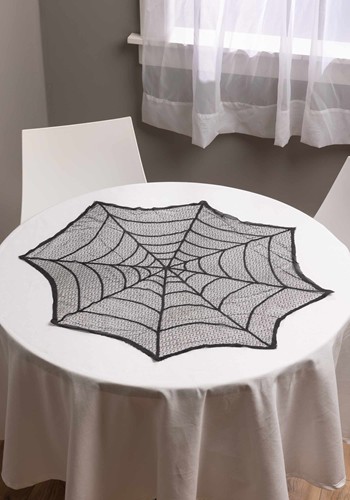 30-Inch Spider Web Round Table Cover Decoration | Table Decorations