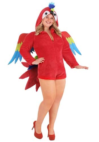 Plus Size Macaw Parrot Women's Costume