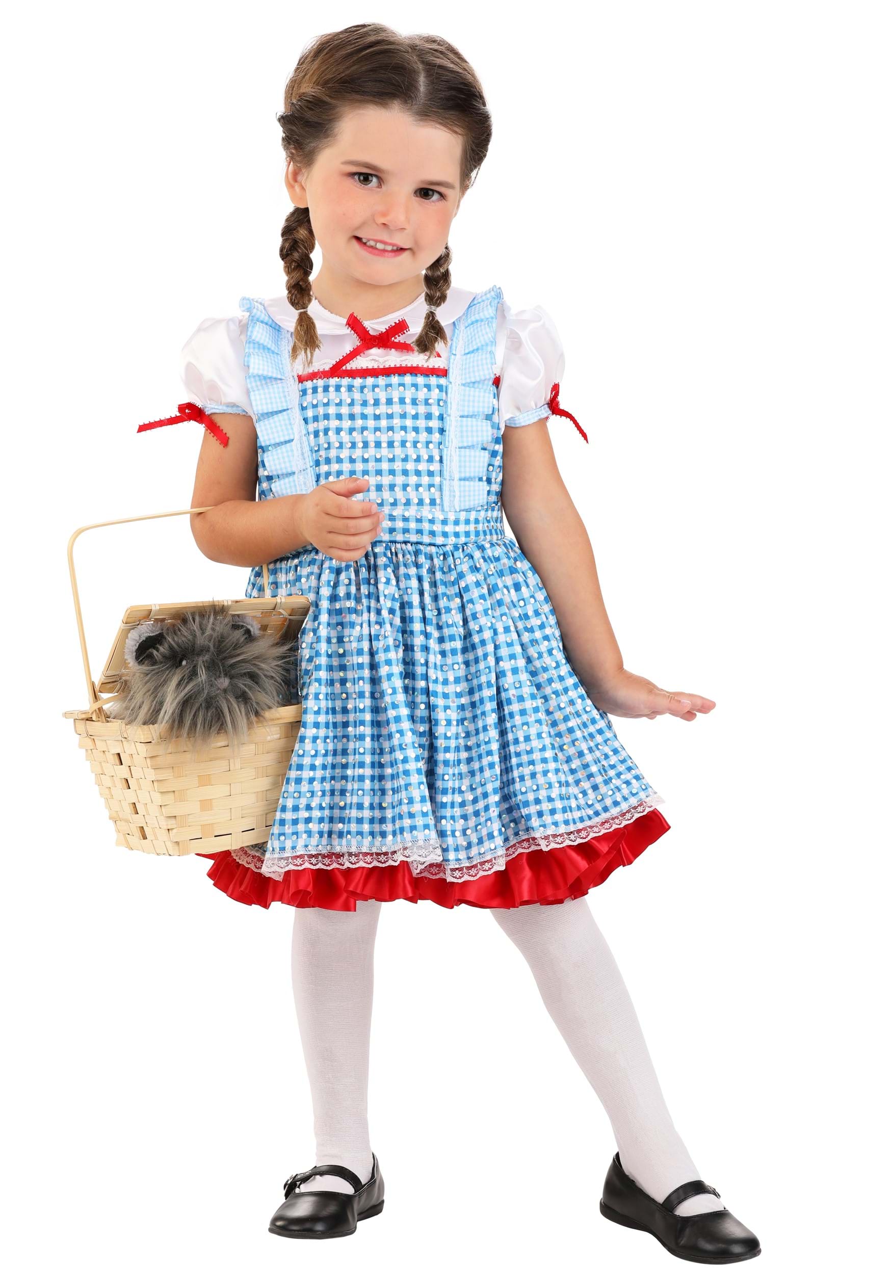 Dorothy Farm Girl Costume Dress for Toddlers | Wonderful Wizard of Oz ...