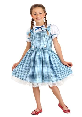 Girls Farm Girl Costume Main