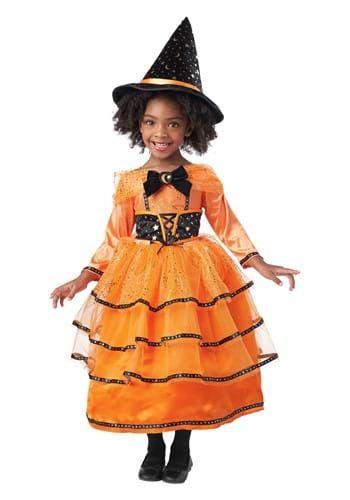 Toddler Midnight Pumpkin Patch Witch Costume Main