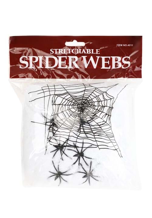 400 Square FT White Spider  Halloween Decoration Spider s
