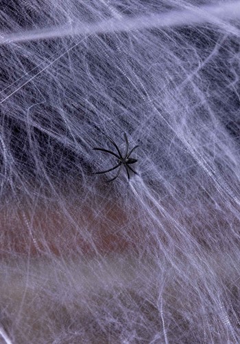 800 Square FT White Spider Web Halloween Prop | Spider Webs