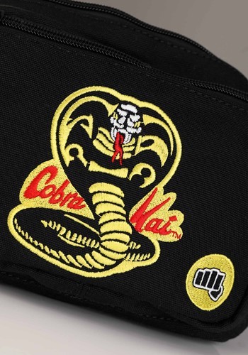 Adult Cobra Kai Black Fanny Pack | Movie Accessories
