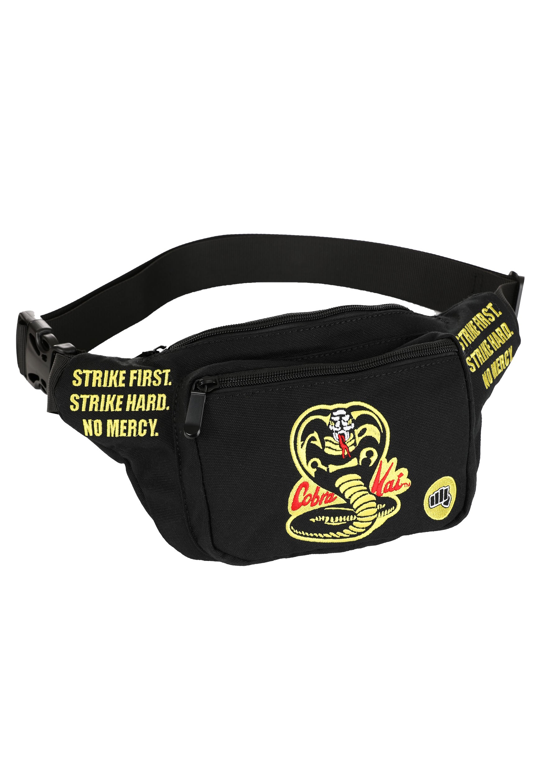 Adult Cobra Kai Black Fanny Pack | Movie Accessories