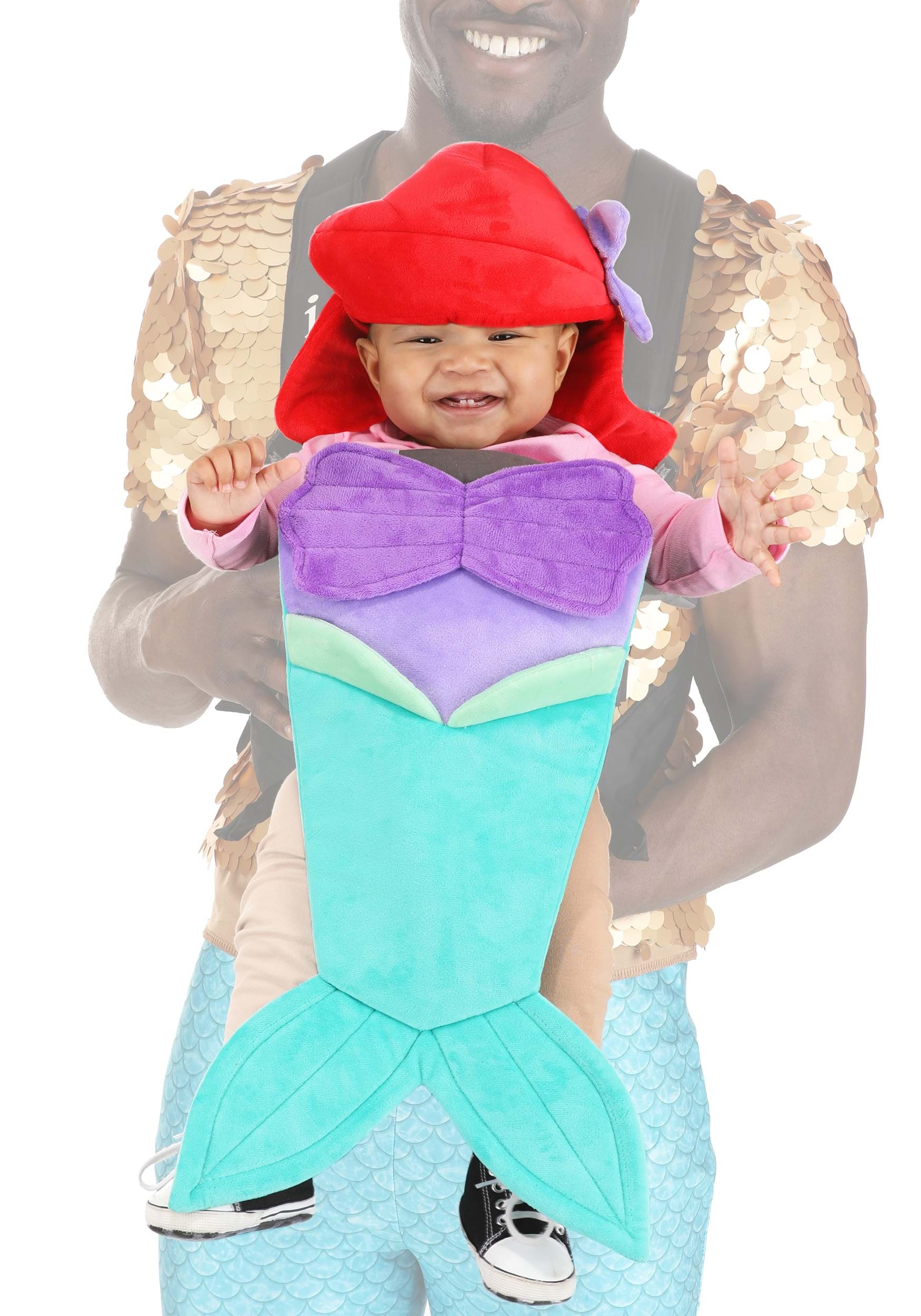 Disney Little Mermaid Baby Carrier Cover Ariel Costume , Baby Costumes