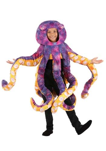 Exclusive Child Purple Octopus Costume