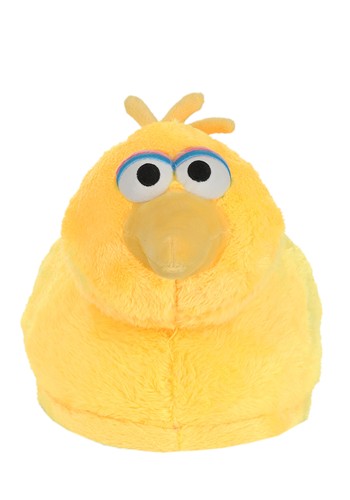 Adult Sesame Street Big Bird Plush Slippers | Sesame Street Accessories