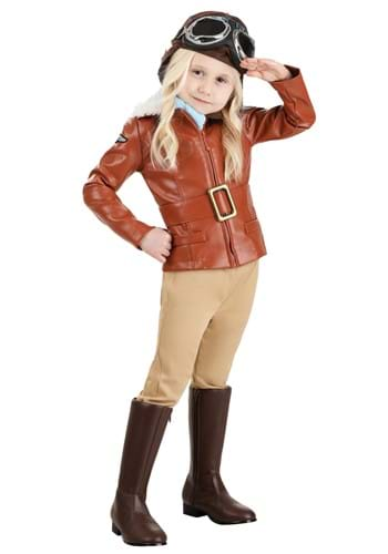 Toddler Deluxe Amelia Earhart Girl's Costume