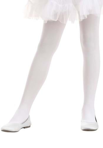 Angel doll ribbon leg warmers + tights - White Ribbon leg warmers + tights