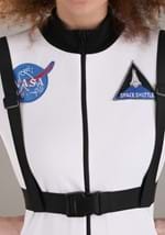 Plus Size White Astronaut Costume Alt 2