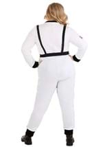 Plus Size White Astronaut Costume Alt 1
