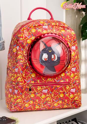 Sailor Moon Luna Window Carrier Mini Backpack | Anime Backpacks