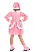 Girls Pink Santa Claus Costume Alt 1