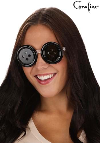 Coraline Button Eye Glasses