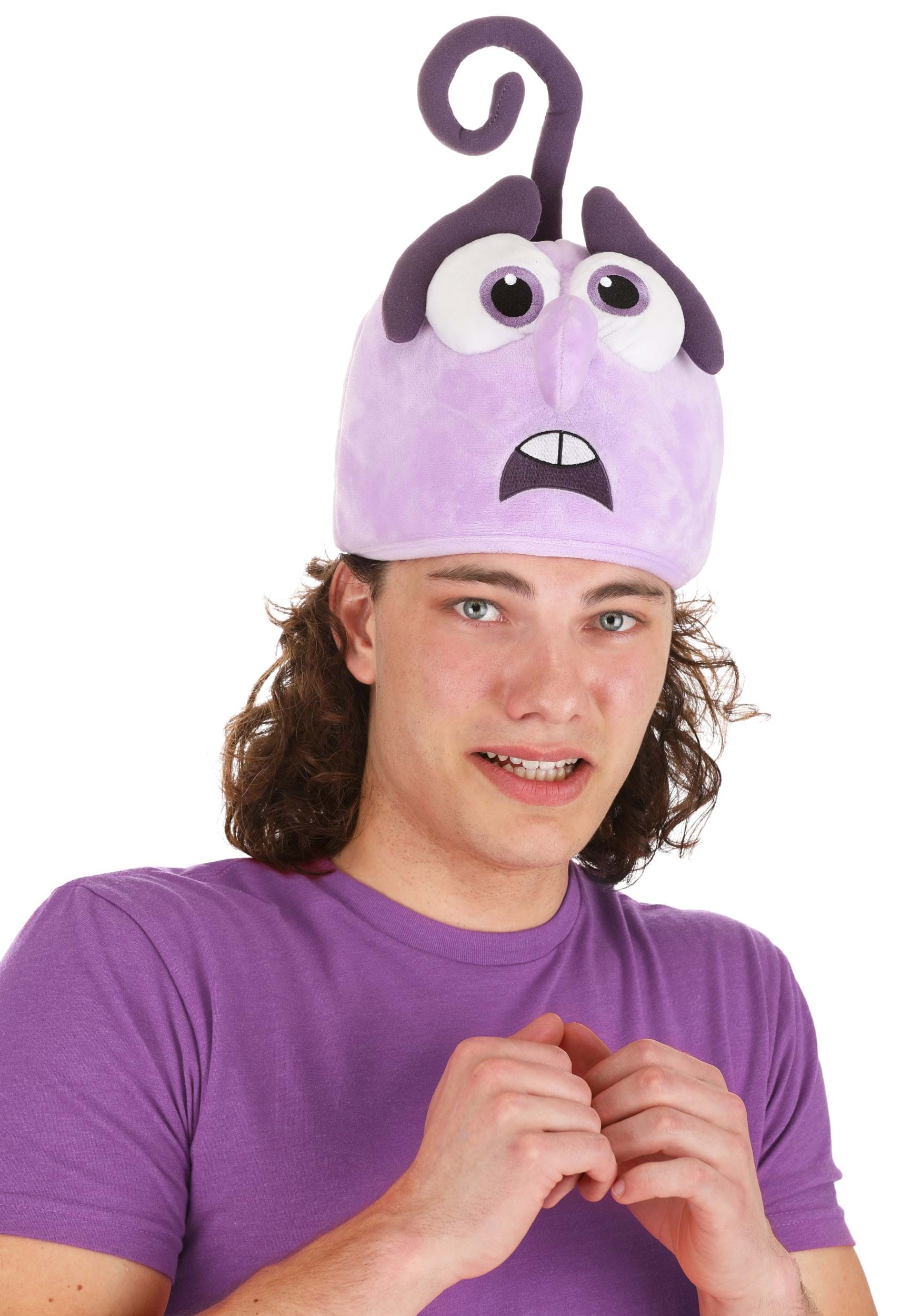Pixar Inside Out Fear Velour Adult Costume Hat , Disney Hats