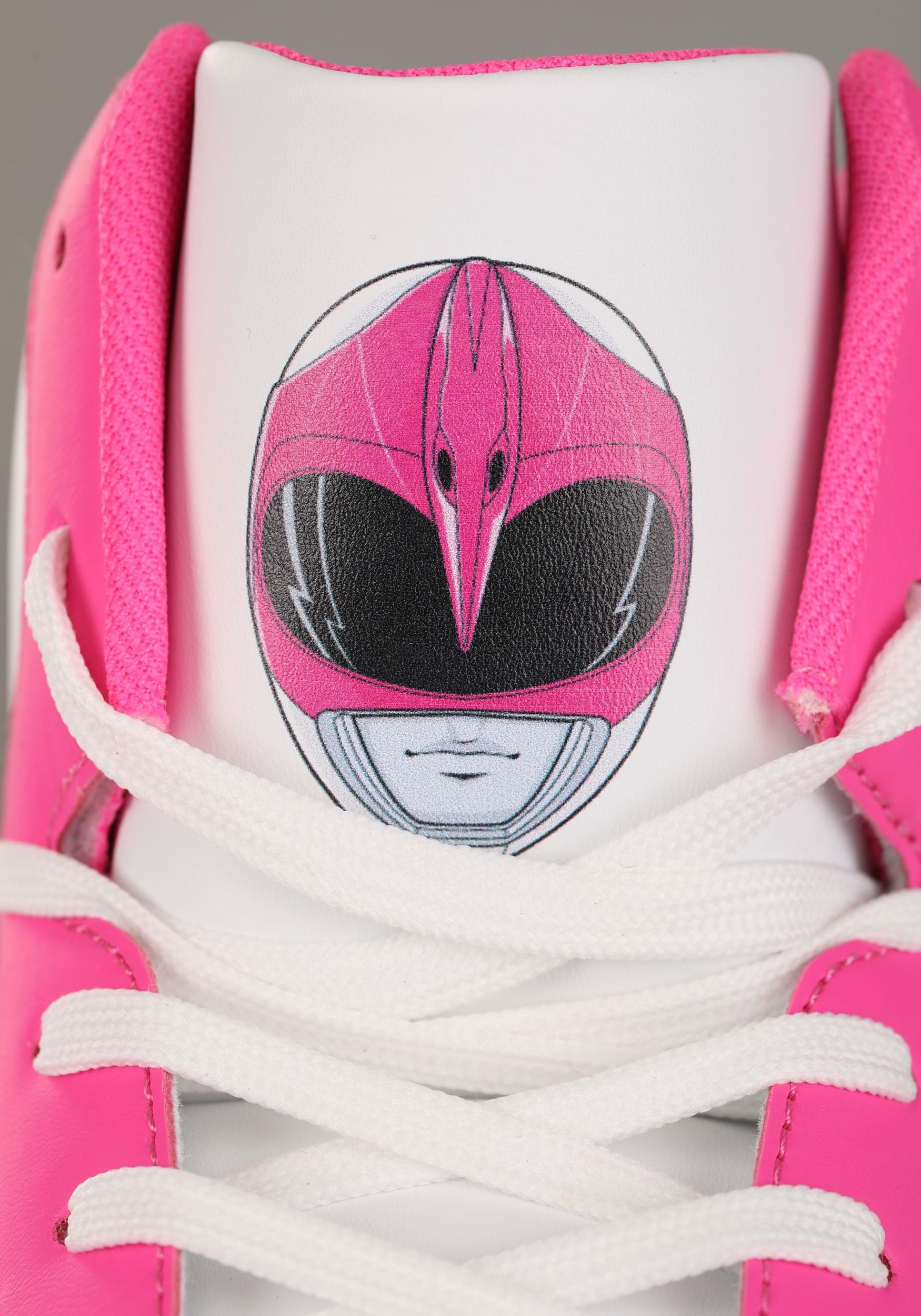 Costume Inspired Power Rangers Pink Sneakers