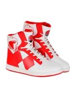 Costume Inspired Power Rangers Sneakers - Red Alt 5