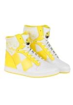 Costume Inspired Power Rangers Sneakers - Yellow Alt 5