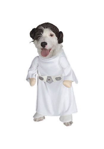 Princess Leia Dog Costume