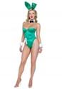 Playboy Womens Green Bunny Costume
