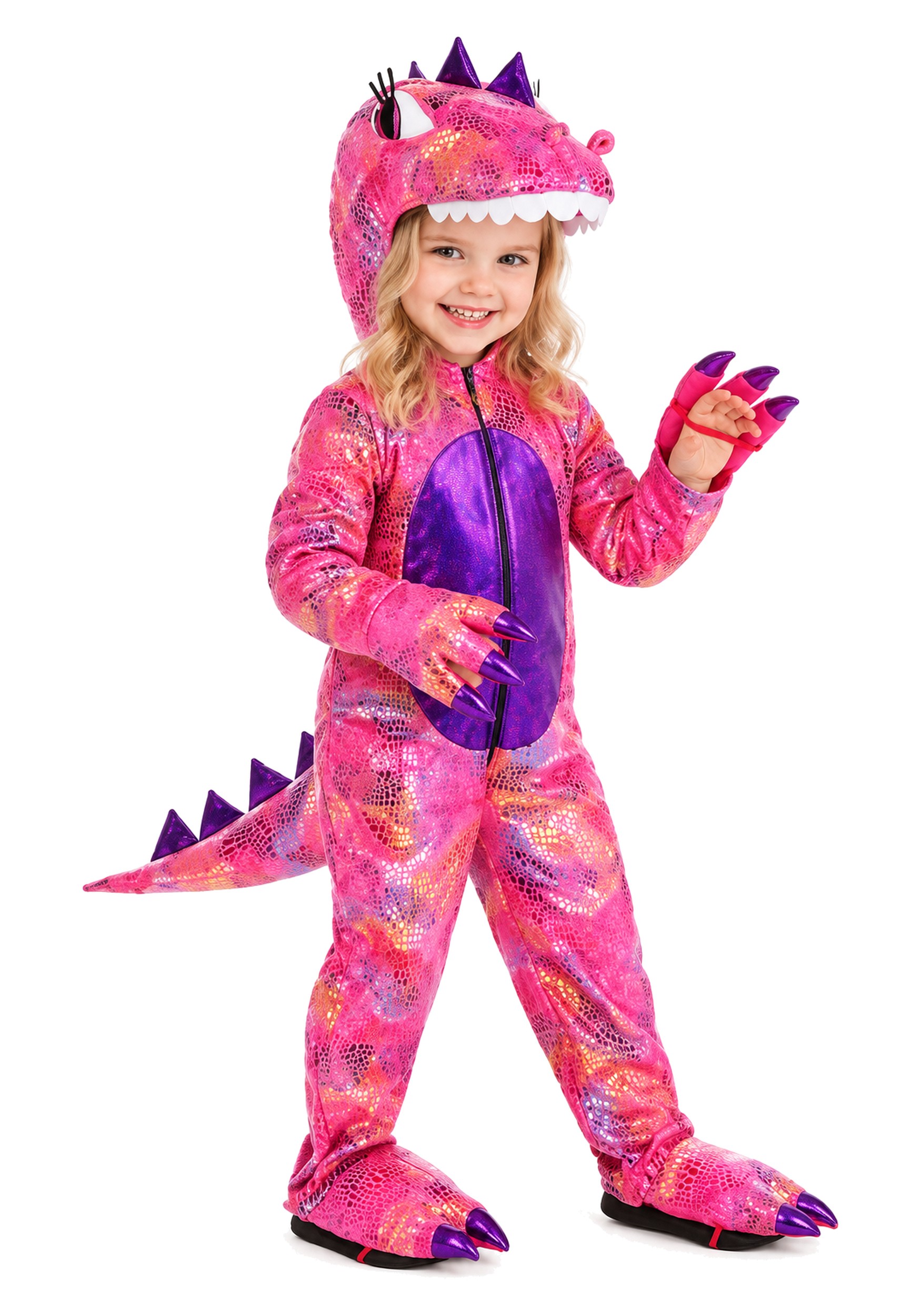 Sparkling Scales Dinosaur Toddler Costume | Kid's Dinosaur Costumes