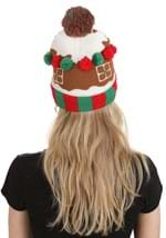 Gingerbread House Knit Hat Alt 2