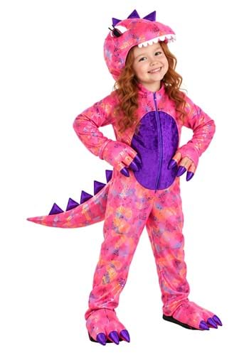 Exclusive Kids Sparkling Scales Dinosaur Costume 1