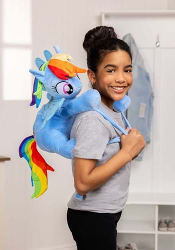My Little Pony Rainbow Dash Plush Backpack for Kids | My Little Pony Accessories