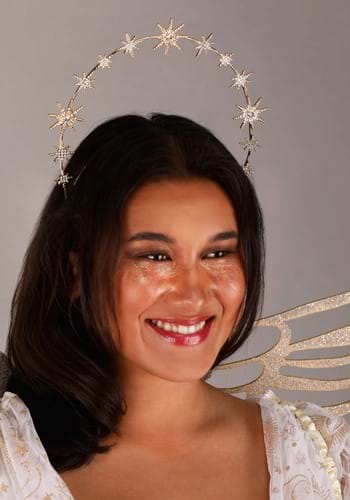 Plus Size Gold Starburst Angel Women's Costume | Angel Costumes