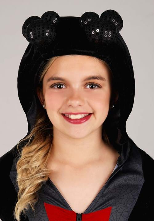 Neon Spider Costume Child White Red main image 1