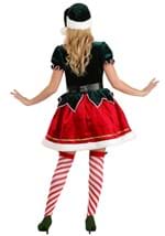 Womens Deluxe Festive Elf Costume Alt 1