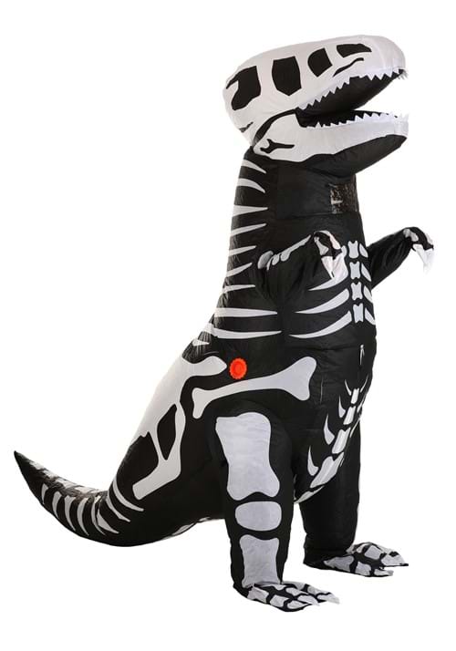 Kids Inflatable Skeleton T Rex Costume