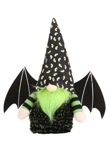 10-Inch Green Bat Garden Gnome Halloween Decoration | Table Decorations