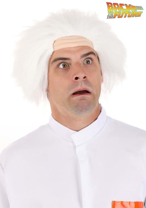 Back to the Future Men's Doc Brown Wig-update