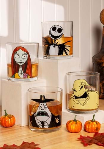 Disney Nightmare Before Christmas 10oz Glass Set