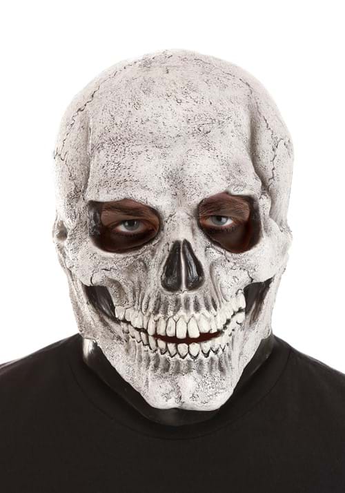 Skeleton Full Face Mask-White