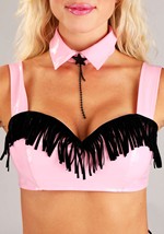Womens Pink Cowgirl Costume Alt 5