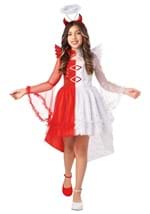Girl's Half Angel Half Devil Costume Alt 8