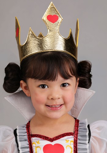 Girl's Classic Toddler Queen of Hearts Costume | Storybook Costumes
