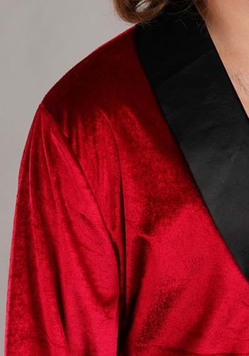 Red Smoking Jacket Adult Costume | Celebrity Costumes