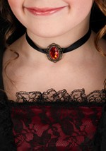 Girl's Royal Vampire Sustainable Materials Costume Alt 1