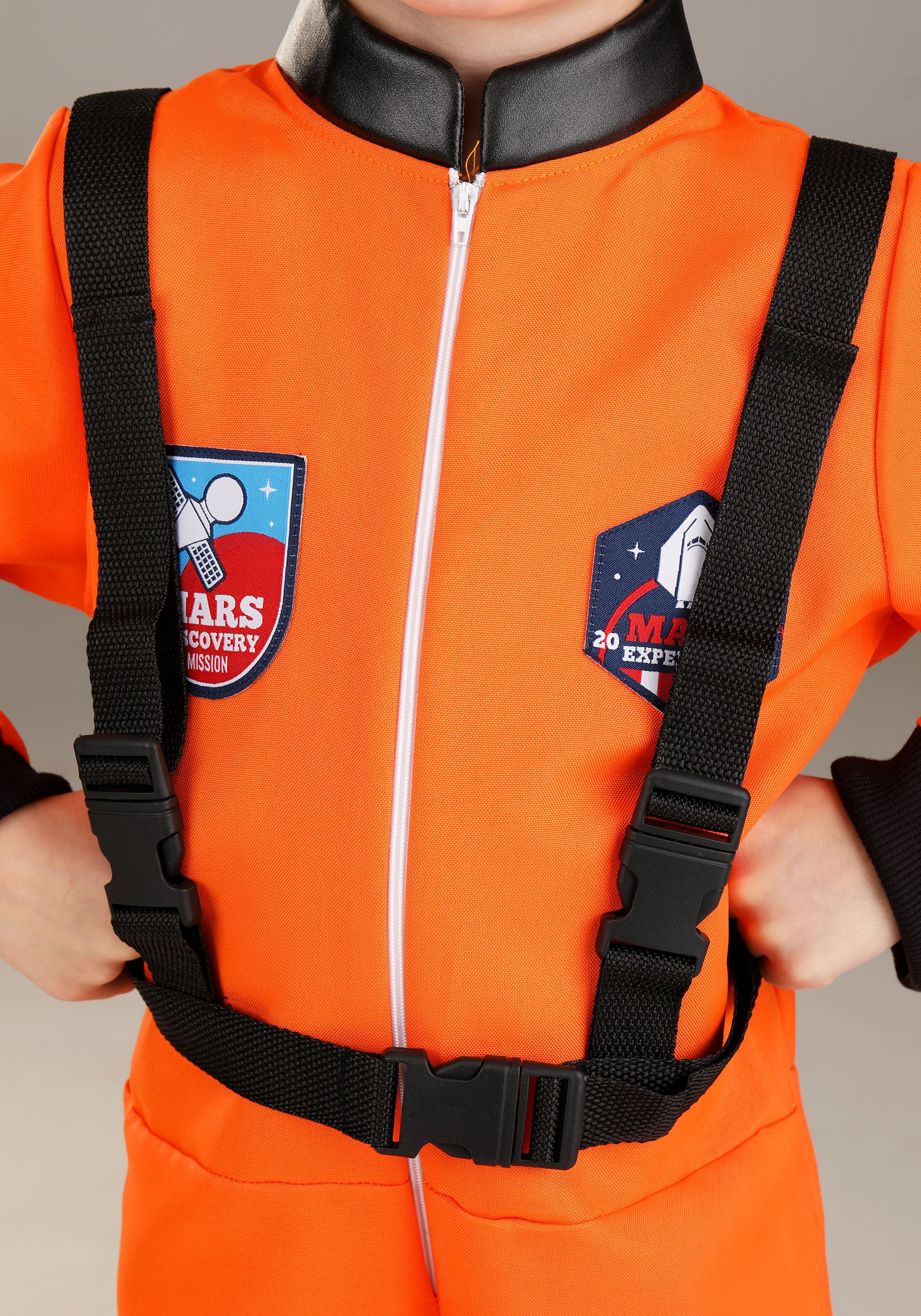 Child Orange Astronaut Costume | Kid's Astronaut Costumes