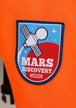 Kid's Classic Orange Astronaut Costume Alt 3