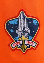Kid's Classic Orange Astronaut Costume Alt 4