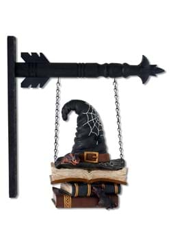 Resin Halloween Witch Hat Books Arrow Figure