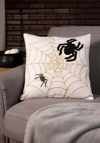 World wide Spiderweb cushion cover. – Lucky Fish