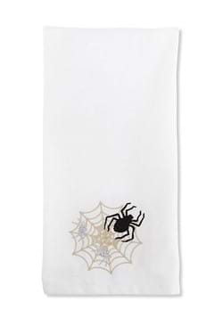 72 Inch Embroidered Spiders and Web Table Runner
