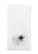 72" Embroidered Spiders & Web Table Runner Alt 1